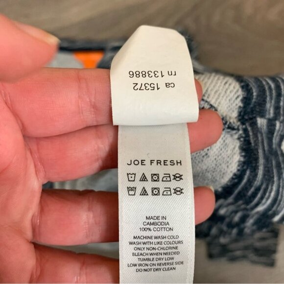 Joe Fresh Women's Sweater Space Dye Long Sleeve Pullover Crew neck Gray Small - Picture 4 of 8